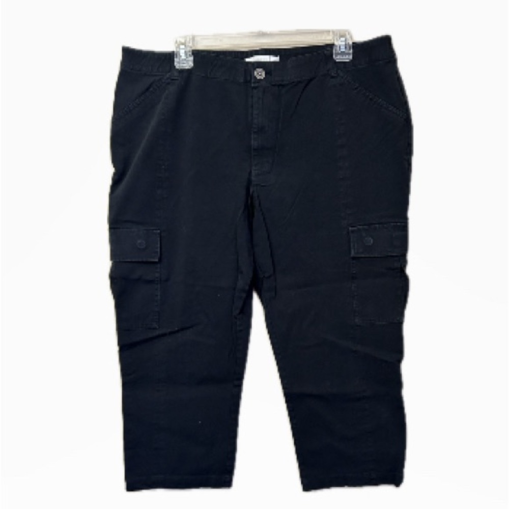 Chico’s Black Crop Pants Chico’s Size 3 (XL)